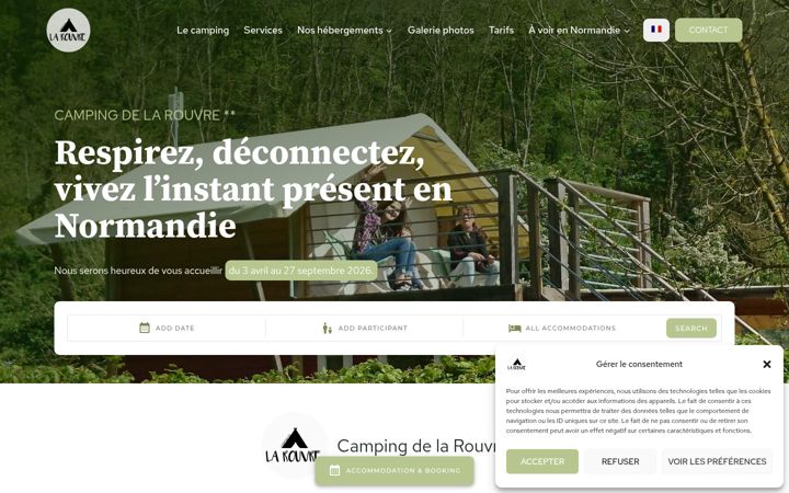Screenshot of larouvre.fr