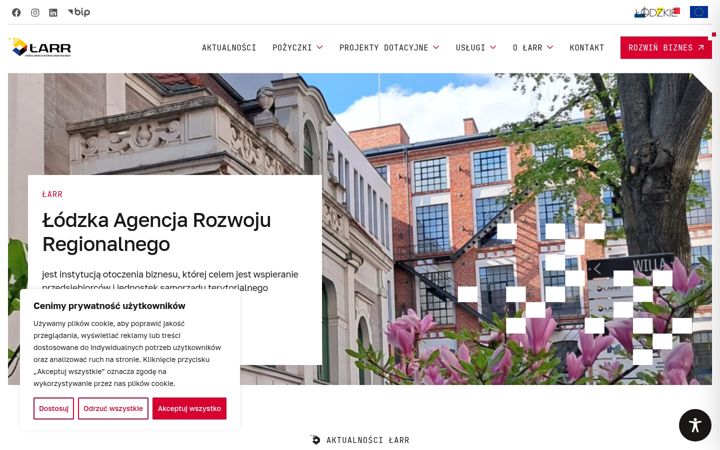 Screenshot of larr.pl