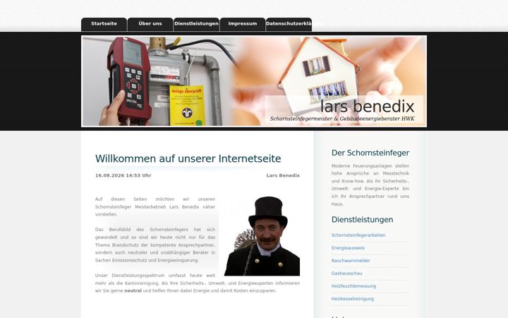 Screenshot of lars-benedix.de