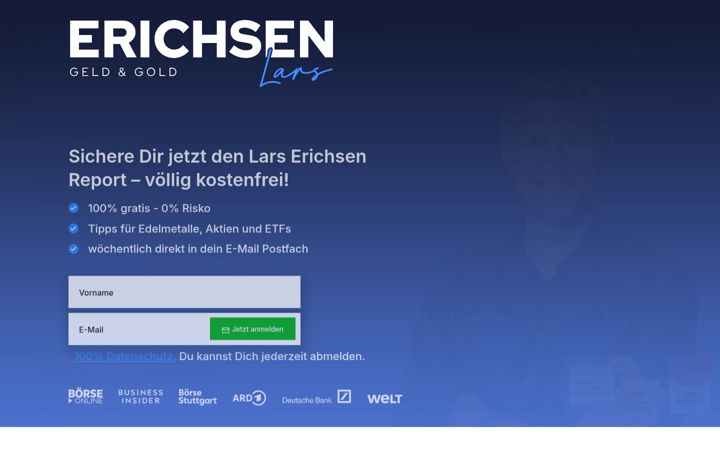 Screenshot of lars-erichsen.de