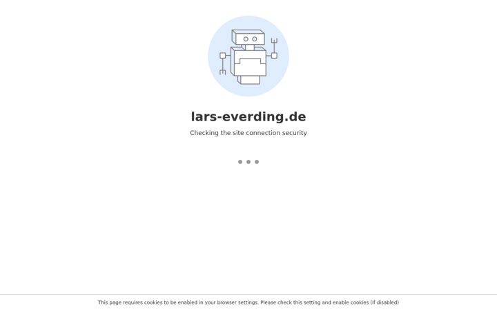 Screenshot of lars-everding.de