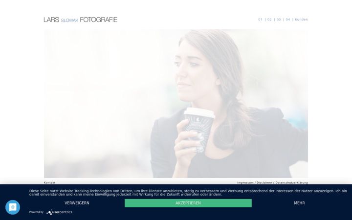 Screenshot of lars-slowak-fotografie.de