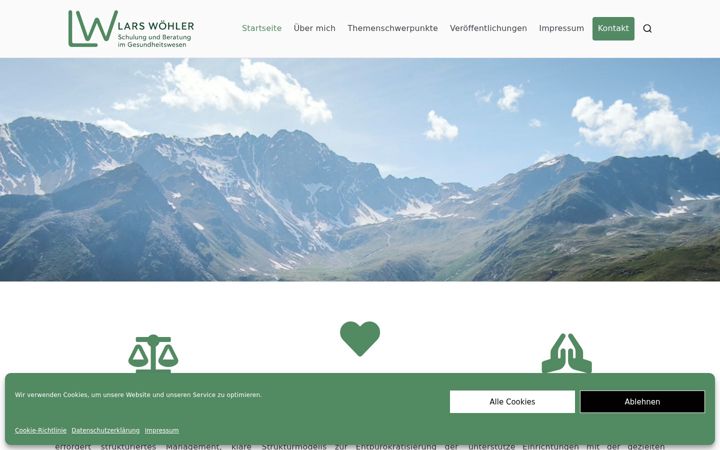 Screenshot of lars-woehler.de