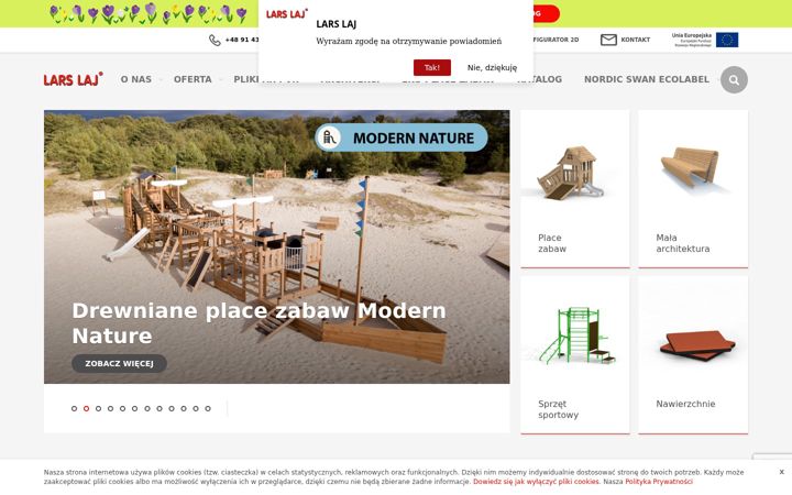 Screenshot of larslaj.pl