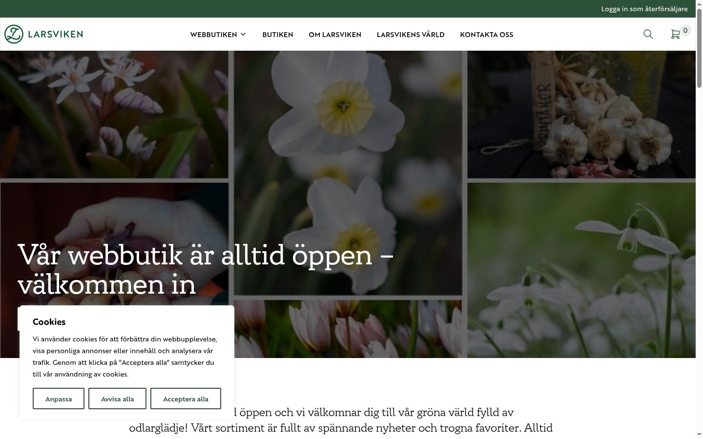 Screenshot tal-banner tal-kunsens muri qabel kwalunkwe interazzjoni
