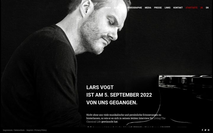 Screenshot of larsvogt.com