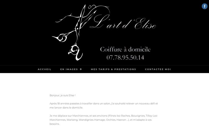 Screenshot of lartdelise.com