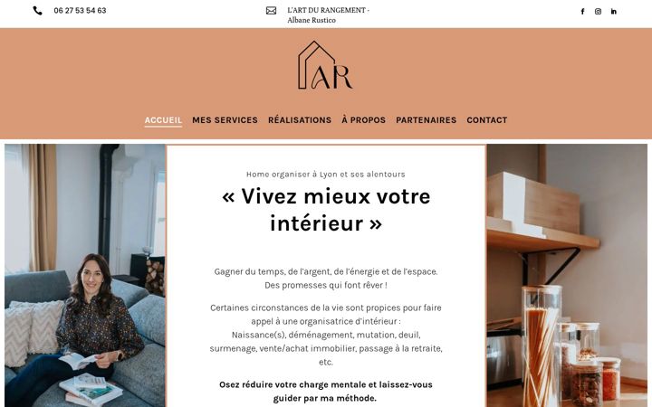 Screenshot of lartdurangement.com