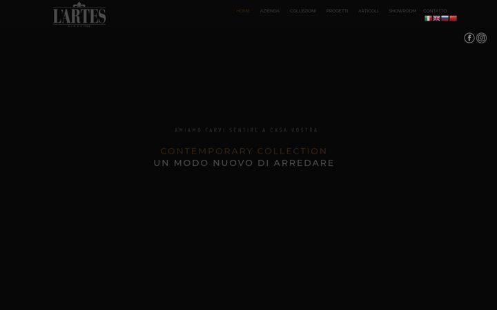 Screenshot of lartes.it