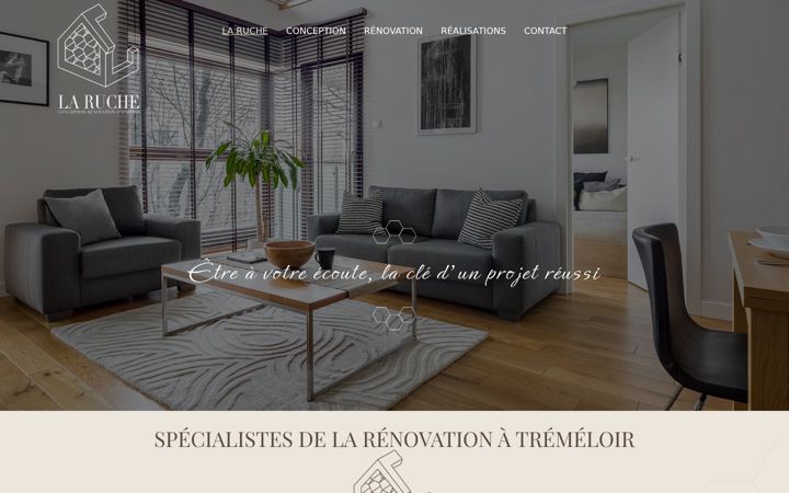 Screenshot of laruche-renovation.fr