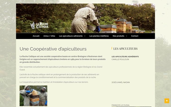 Screenshot of larucheceltique.fr