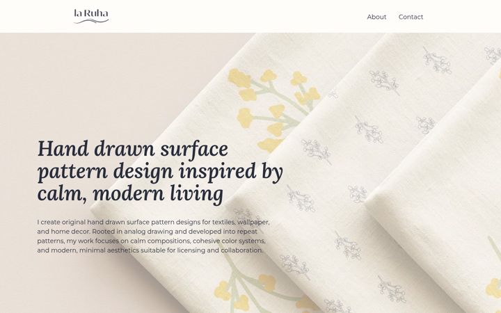 Screenshot of laruha.com