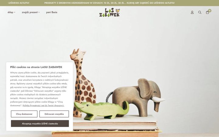 Screenshot of las-zabawek.com