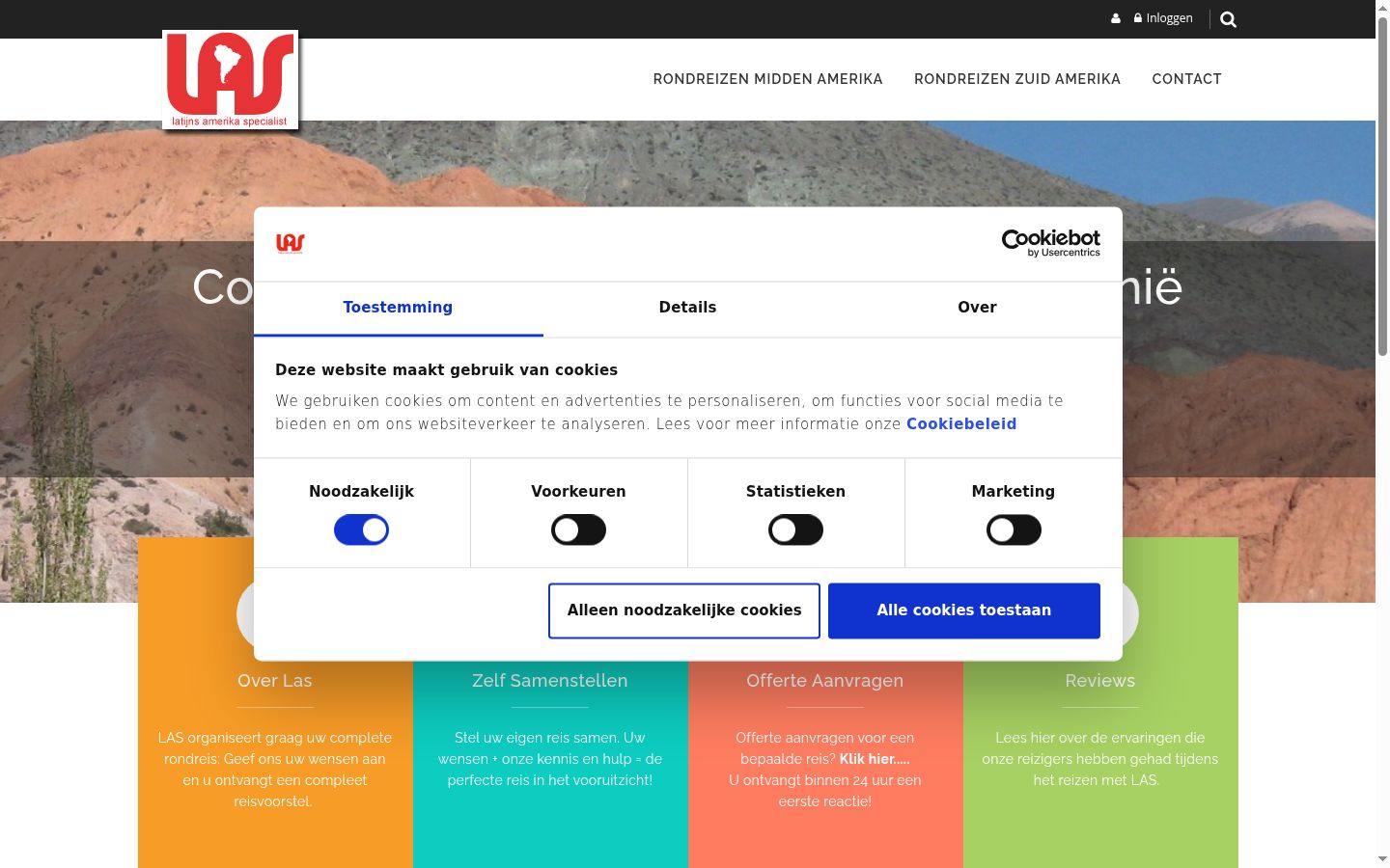 Sutikimo reklamjuostės, rodytos prieš bet kokią sąveiką, ekrano kopija