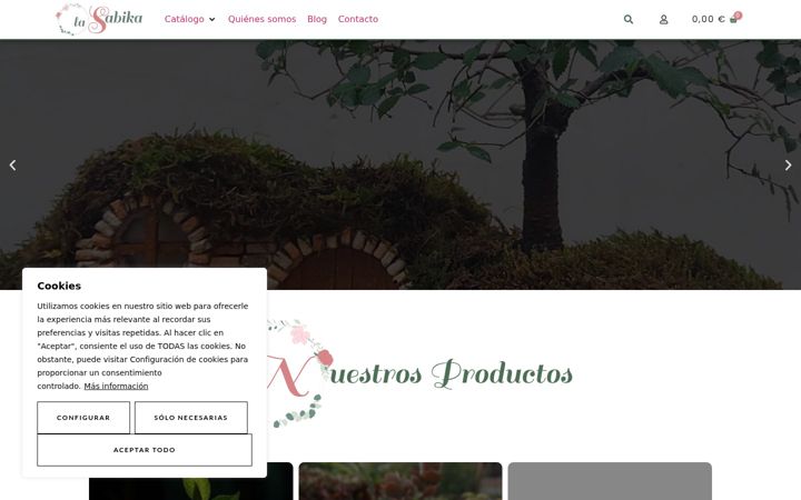 Screenshot of lasabika.com