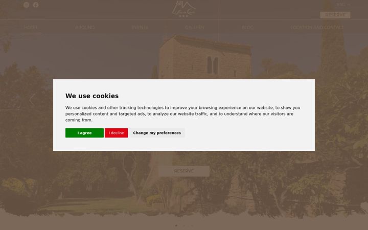 Screenshot of lasaladecamos.com