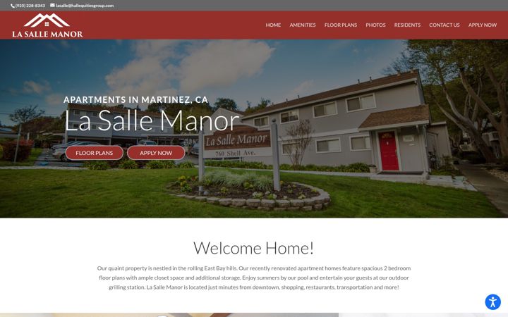 Screenshot of lasalle-manor.com