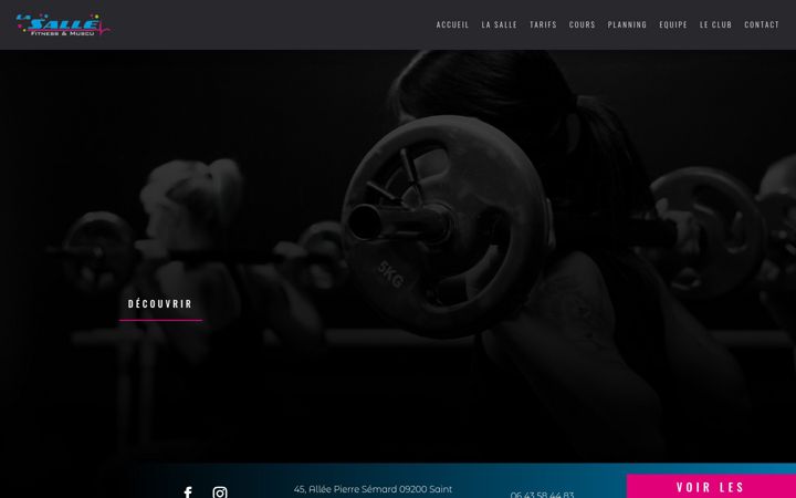 Screenshot of lasalle09.fr
