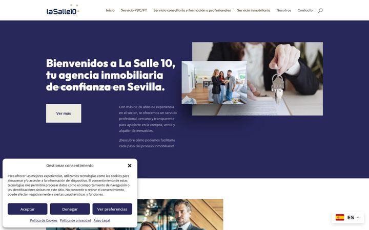 Screenshot of lasalle10.es