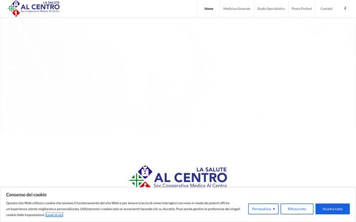 Screenshot of lasalutealcentrochioggia.it