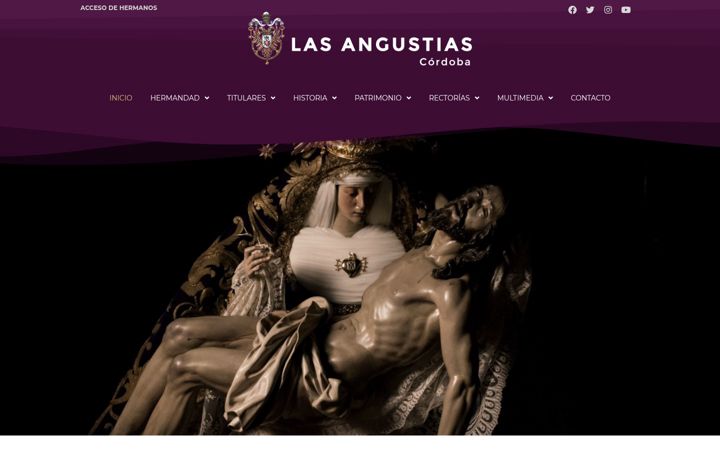 Screenshot of lasangustiascordoba.es