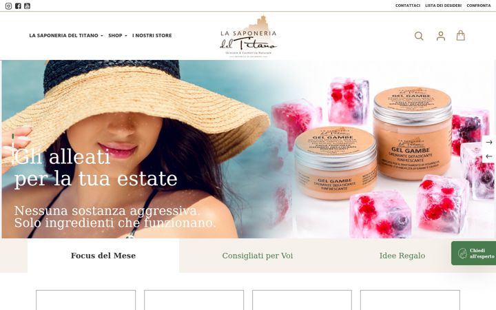 Screenshot of lasaponeriadeltitano.com