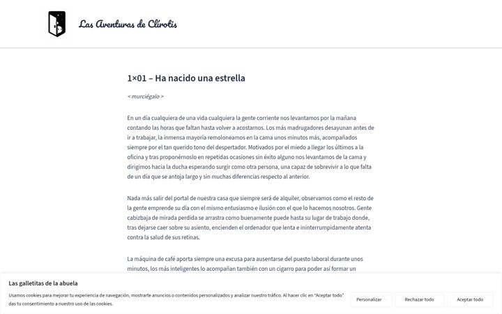 Screenshot of lasaventurasdeclirotis.com
