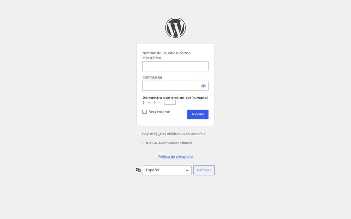 Screenshot of lasaventurasdeminursi.com