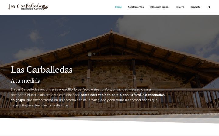 Screenshot of lascarballedas.com