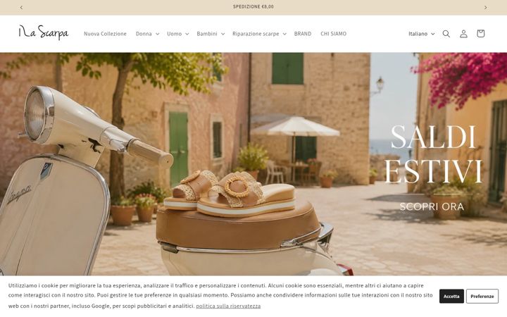 Screenshot of lascarpashop.it