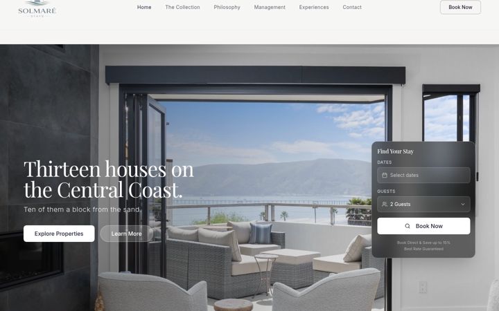Screenshot of lascasitas-avila.com