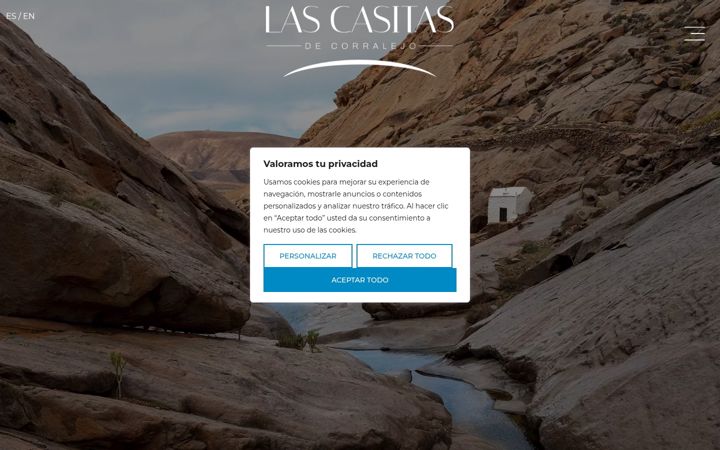 Screenshot of lascasitasdecorralejo.com