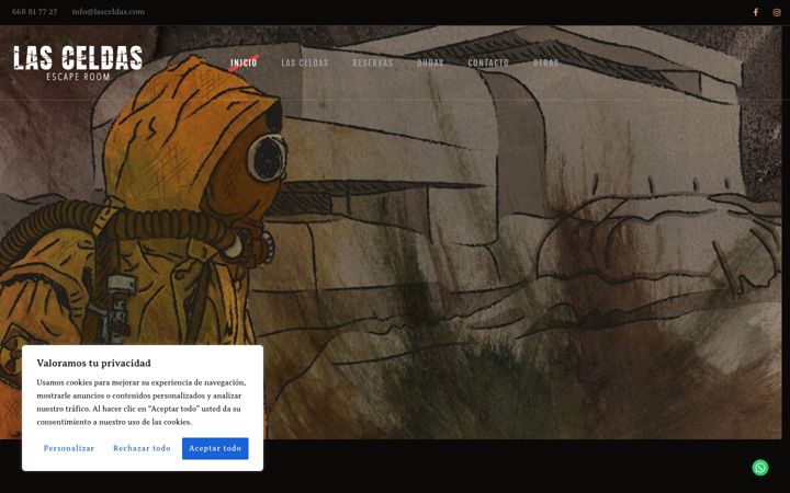 Screenshot of lasceldas.com