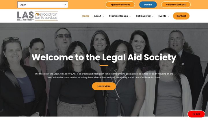 Screenshot of laschicago.org