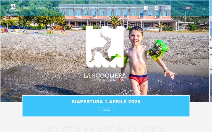 Screenshot of lascoglierahotel.eu