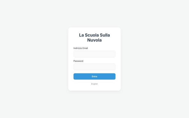 Screenshot of lascuolasullanuvola.it