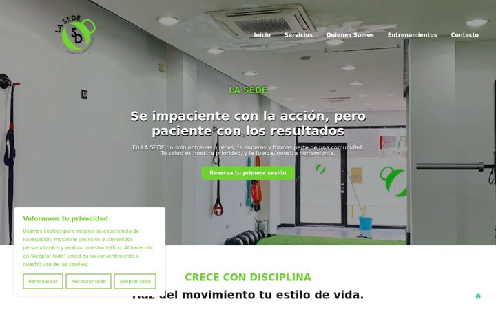 Screenshot of lasedecep.com
