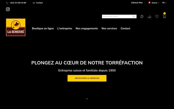 Screenshot of lasemeuse.ch