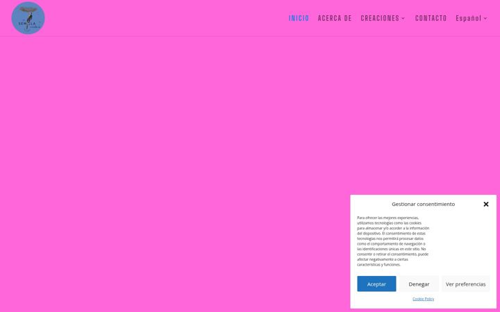 Screenshot of lasemillavoladora.com