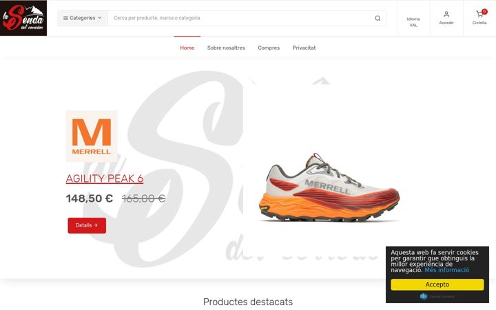 Screenshot of lasendadelcorredor.com
