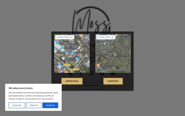 Screenshot of laser-beauty-moss.de