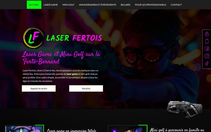 Screenshot of laser-fertois.fr