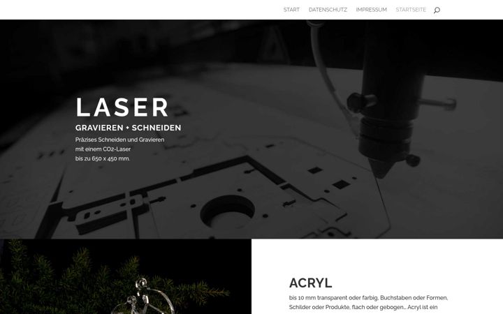 Screenshot of laser-gravieren-schneiden.de