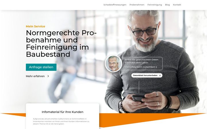 Screenshot of laser-gutachterservice.de