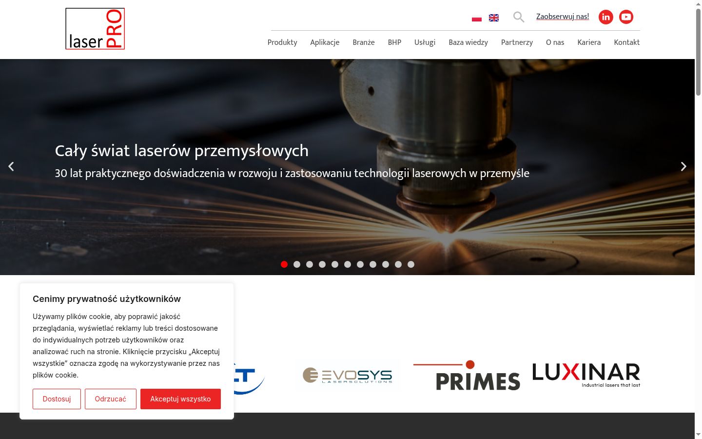 Snímka obrazovky banera súhlasu zobrazeného pred akoukoľvek interakciou