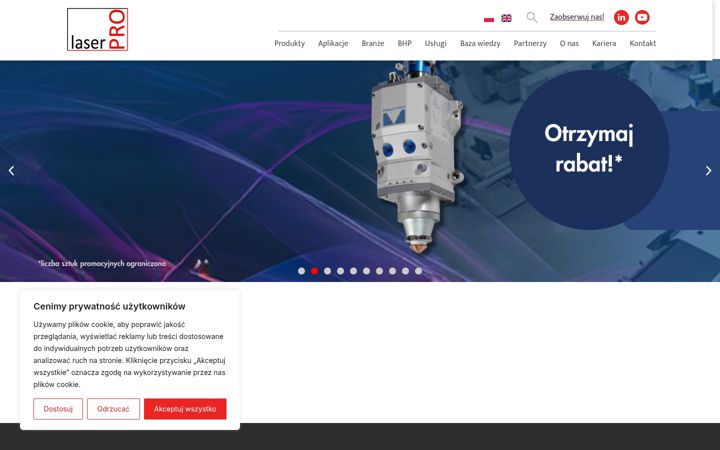 Screenshot of laser-pro.pl