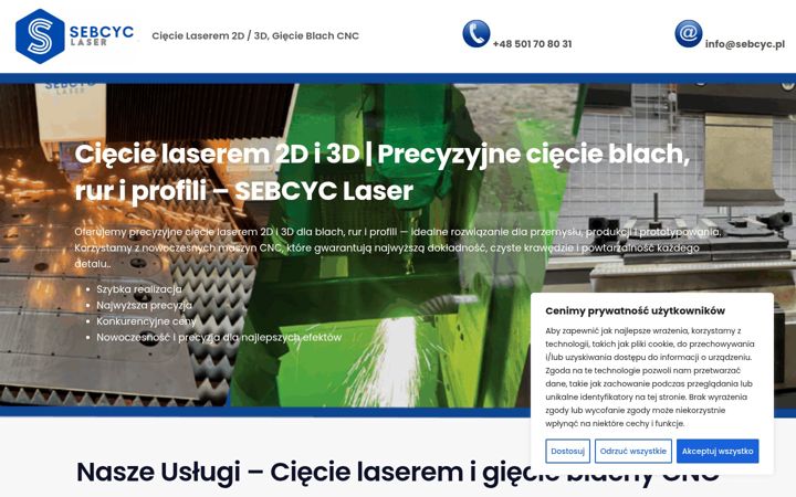 Screenshot of laser24h.pl