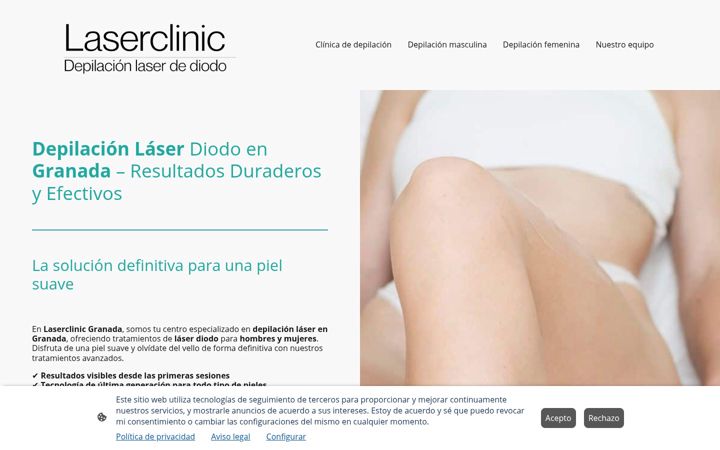 Screenshot of laserclinicgranada.com
