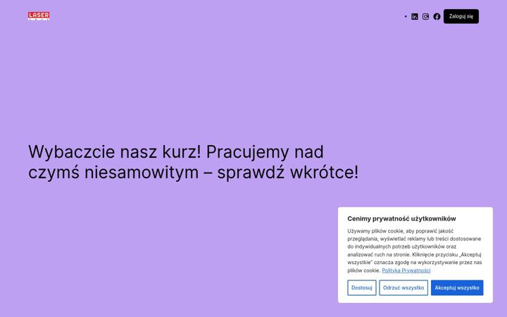 Screenshot of lasercove.pl
