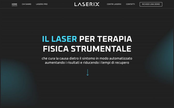 Screenshot of laserix.it